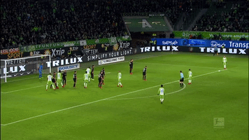 maximilian arnold goal GIF by VfL Wolfsburg