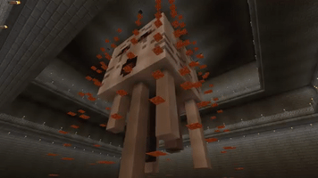 happysmurfday games minecraft lava ghast GIF