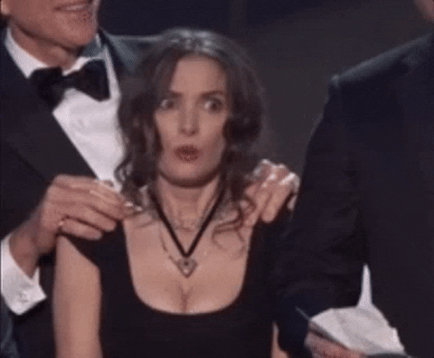 Winona Ryder Reaction GIF by SAG Awards