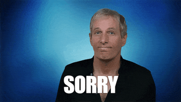Sorry GIF by Michael Bolton