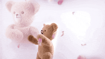teddy bear love GIF by Snuggle Serenades