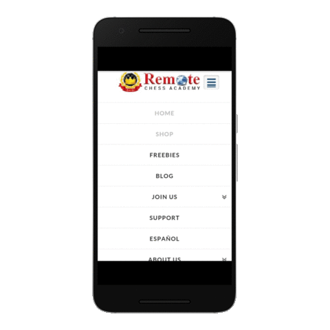 rcachess chess grandmaster igor smirnov remote chess academy Sticker