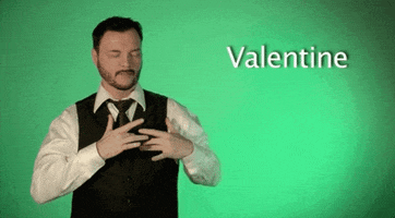 sign language valentine GIF by Sign with Robert