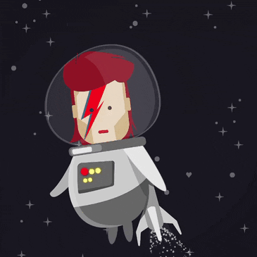andradabonea david bowie GIF