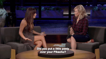 lea michele pasty GIF by Chelsea Handler