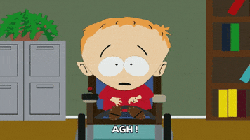 wheelchair sitting GIF by South Park 
