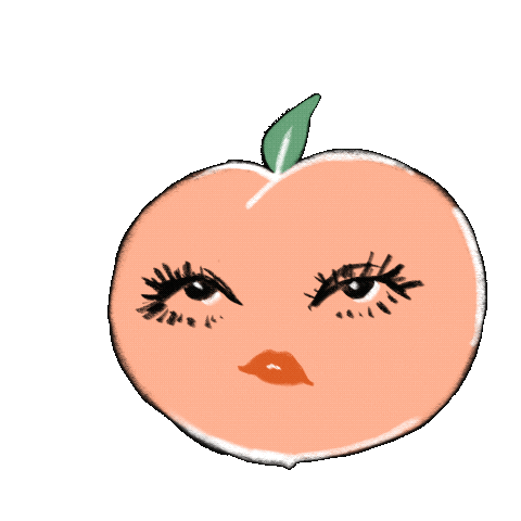 Girl Fruit Sticker