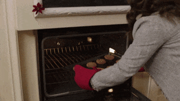 Aimee Teegarden Cooking GIF by Hallmark Mystery