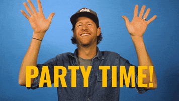 Party Hard GIF by StickerGiant