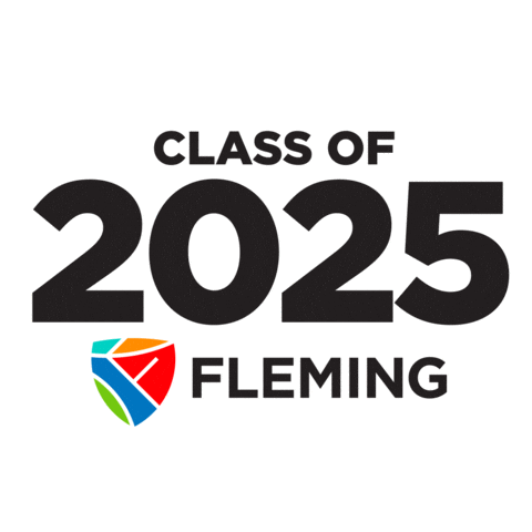 Fleminggrad Sticker by Fleming College
