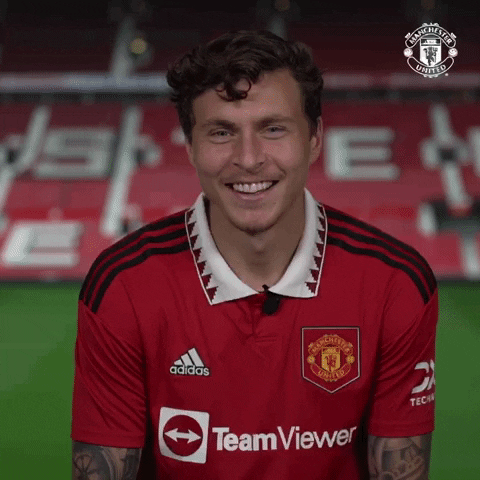 Happy Shock GIF by Manchester United