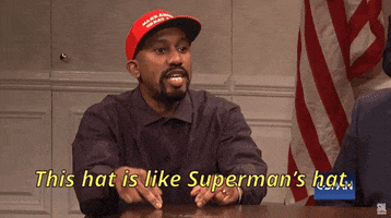 chris redd this hat is like supermans hat GIF by Saturday Night Live