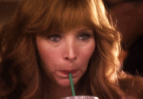 sipping lisa kudrow GIF by The Comeback HBO