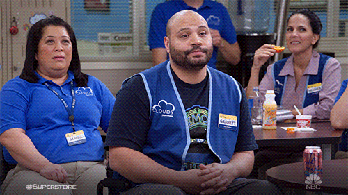 cloud 9 nbc GIF by Superstore