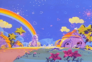 Rainbow Brite Animation GIF