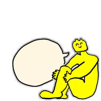 Speechbubble Sticker