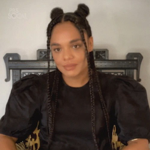 Tessa Thompson Actors On Actors GIF by PBS SoCal - Find & Share on GIPHY