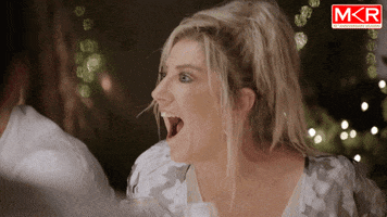 Happy Fun GIF by My Kitchen Rules