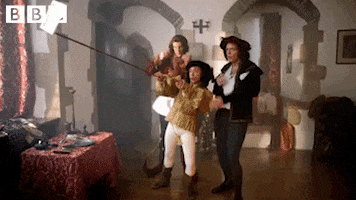 horrible histories drawing GIF by CBBC