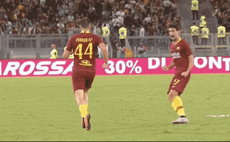 excited lets go GIF by AS Roma