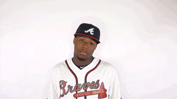 Atlanta Braves Idk GIF by MLB