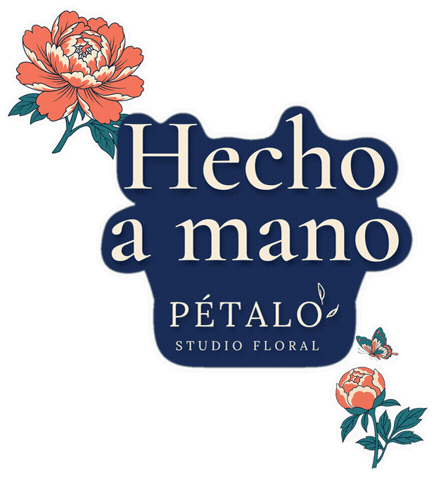 Flores Hecho A Mano Sticker by PÉTALO Studio Floral