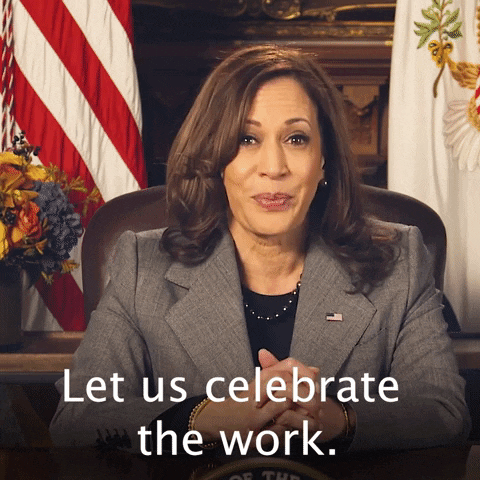 Celebrate Kamala Harris GIF by The Democrats