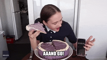 Crepes Competitive Eating GIF by Storyful