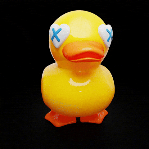 Duck Spinning GIF