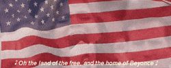 American Flag Beyonce GIF