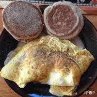 breakfast nom GIF by GoPop