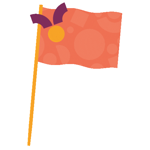 Vote Flag Sticker by Oranje Fonds