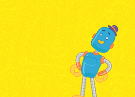 Robot Flora GIF by Mundo Bita