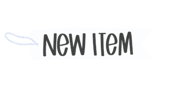 New Item Sticker by The Maker's Mind