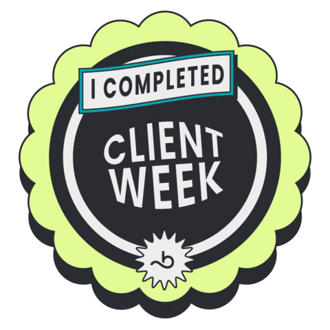 Client Week Sticker by Booksy