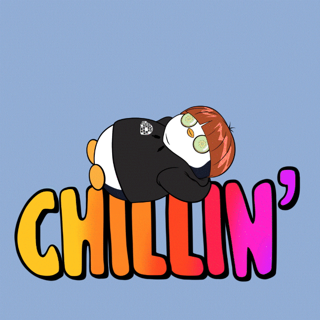 Relaxed At Home GIF by Pudgy Penguins