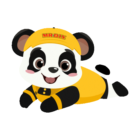 Panda Sticker by MR. DIY