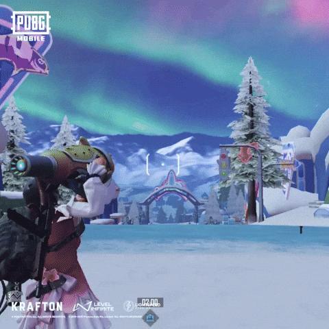 Snow Winter GIF by Official PUBG MOBILE