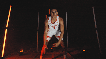 College Basketball Johnny GIF by Wisconsin Badgers