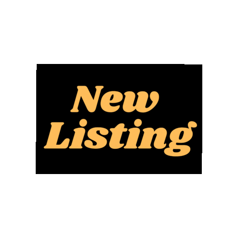 New Listing Sticker