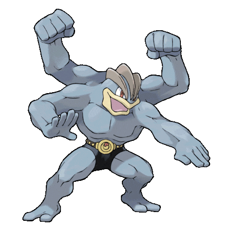 Wrestling Fighting-Type Sticker by Pokémon