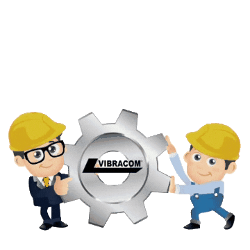 vibracom Pré-moldados Sticker