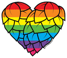 Heart Rainbow Sticker by Craft Graphics