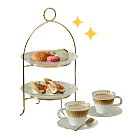 Tea Time Sweets Sticker by glasslock