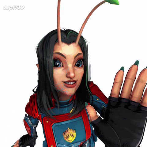 Mantis Hello GIF