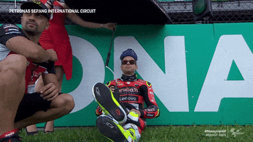 Alvaro Bautista Hello GIF by MotoGP™