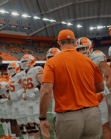 Locked In Football GIF by Clemson Tigers