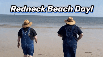Beach Day Redneck GIF by Sound FX