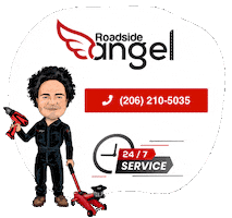 Roadside Angel Sticker