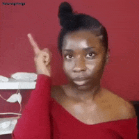 Black Girl Reaction GIF by Natural Girl Wigs Black Girl Reaction GIF by Natural Girl Wigs